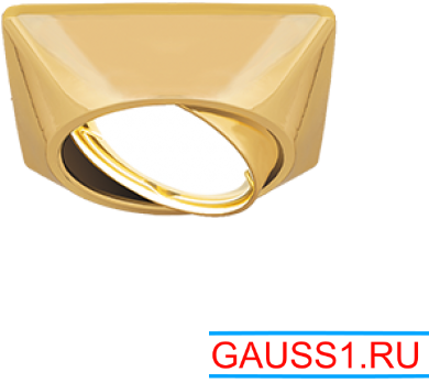 Светильник Gauss Metal Exclusive Ca073 Круг - Gold (500x500)