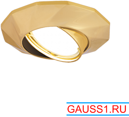 Светильник Gauss Metal Exclusive Ca077 Круг - Gold (500x500)