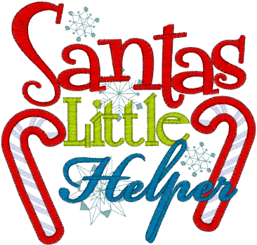 Santas Helper Clip Art At Clker - Santa's Little Helper Sign (368x368)