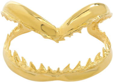Tom Binns Cuff In Gilded Metal, Shark Jaw - Coin Purse (470x470)
