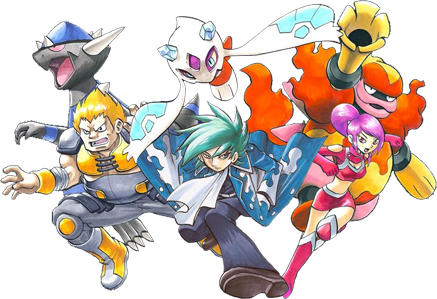 Pokémon Do The Sinis Trio Remind You Of The Babylon - Pokemon Ranger Sinis Trio (437x299)