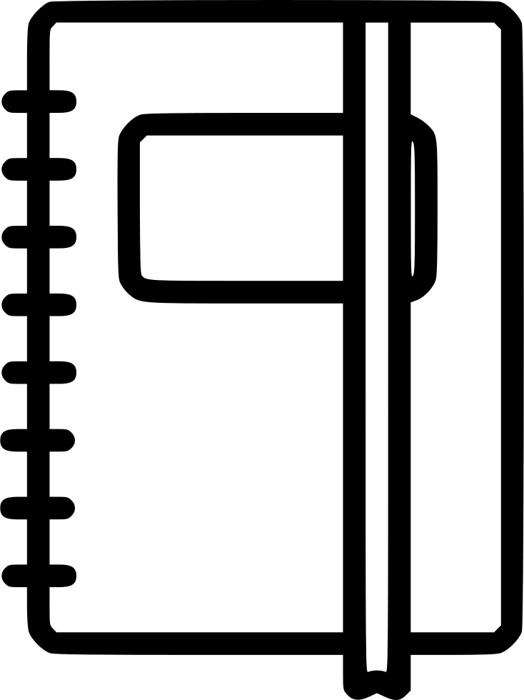 Calender Book Daily Note Remind Study School Edjucation - Notebook (734x980)