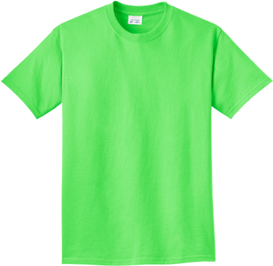 Neon T Shirts Neon Colored Tees Customplanet Com Rh - Neon Green Comfort Color T Shirt (400x450)