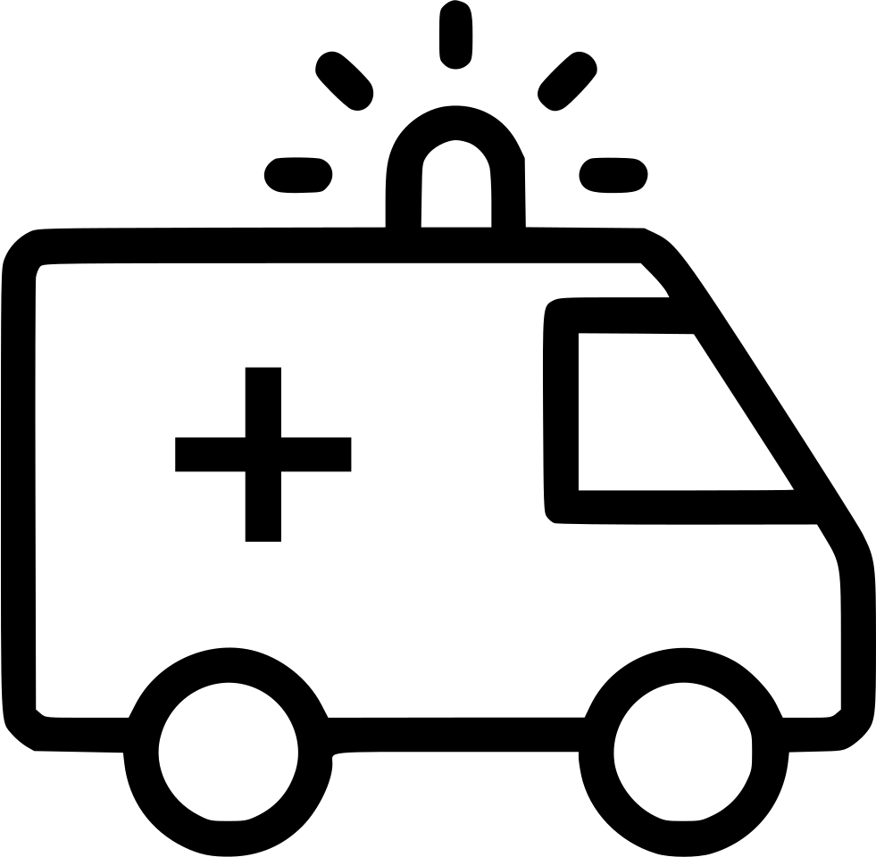 Ambulance Comments - Public Transport Icon (981x960)