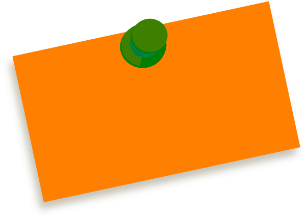 Orange Note Tack Clip Art - Etiquetas Para Precios En Blanco Png (600x428)