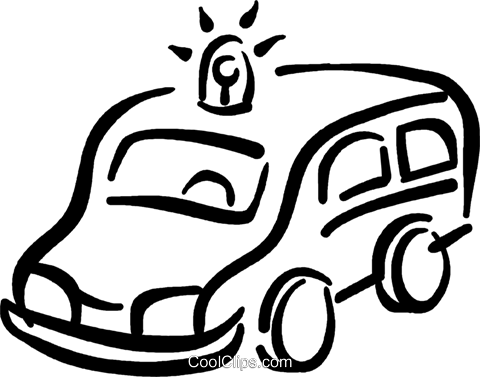 Ambulance Royalty Free Vector Clip Art Illustration - Ambulance Royalty Free Vector Clip Art Illustration (480x377)