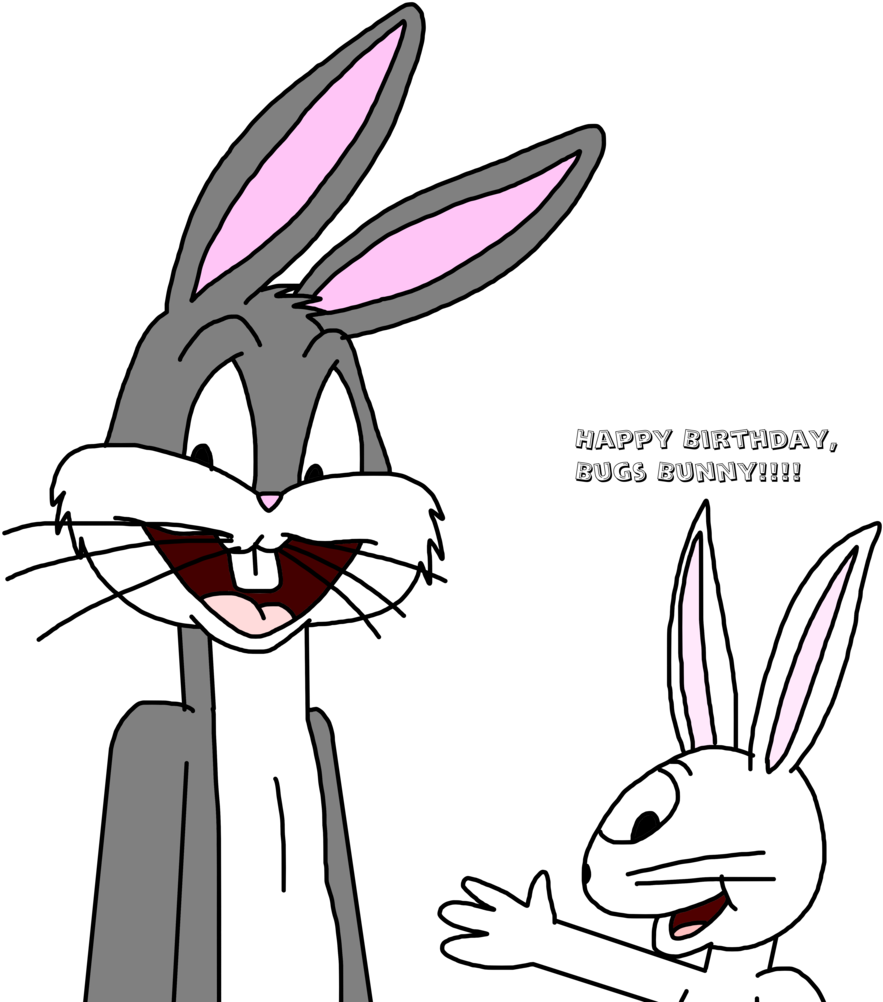 Happy Late Birthday Bugs Bunny By Marcospower1996 - Happy Rabbit Looney Tunes (1024x1024)