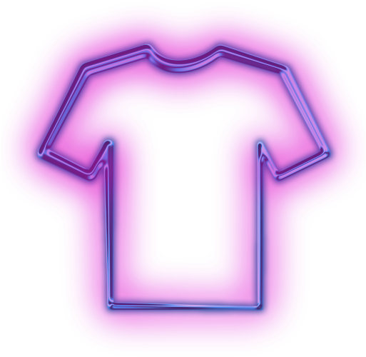 Shirt Clipart Neon Pink - Neon Shirt Icon (512x512)