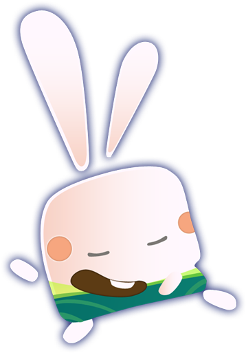 Eat The Carrots - Cartoon (400x530)
