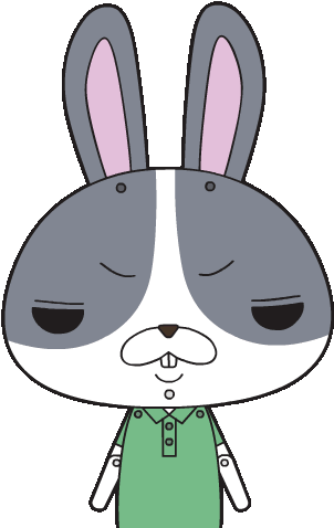 Kami Usagi Ropé Chatty Pop-up Stickers - Paper Rabbit Rope (330x480)