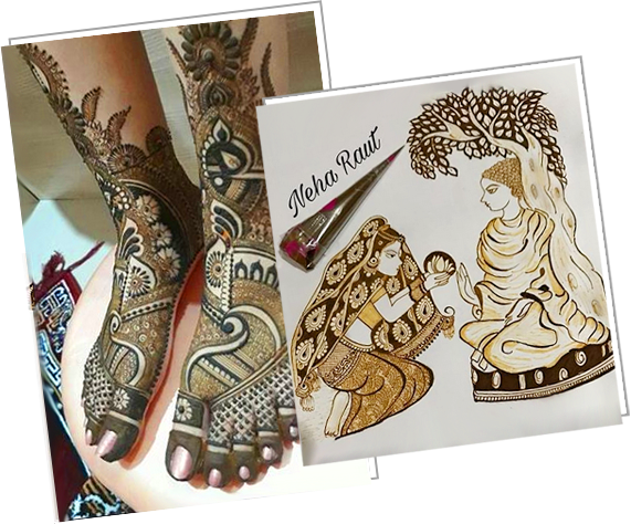 Read More - Mehndi Design By Neha Raut (571x474)