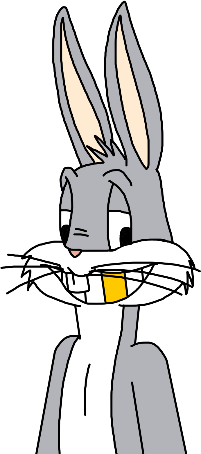 Marcospower1996 Bugs Bunny With A Gold Teeth By Marcospower1996 - Bugs Bunny (1600x1600)