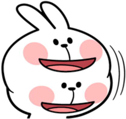 Spoiled Rabbit 1 Messages Sticker-2 - Spoiled Rabbit Facial Expression (450x431)