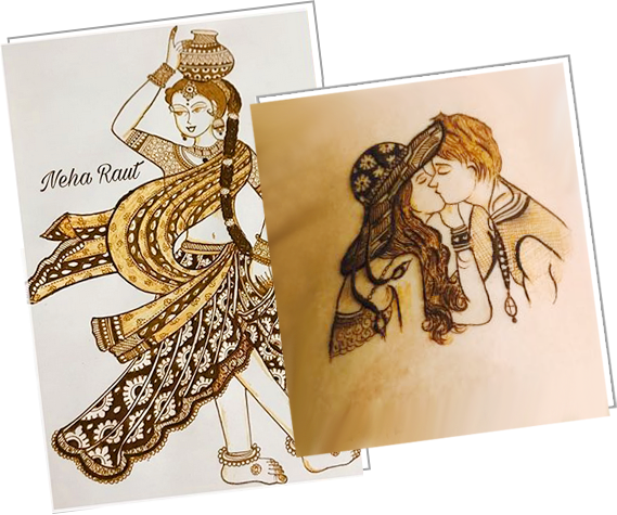 Services - Neha Raut Mehndi Designs (569x475)