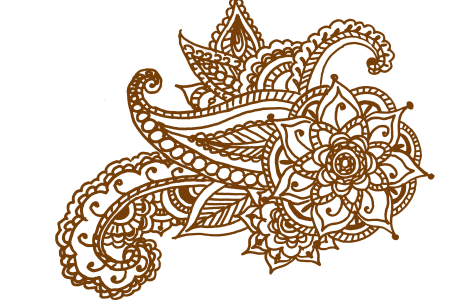 Mehndi Design Hd Wallpaper Background - Henna Inspired Temporary Tattoos (470x300)