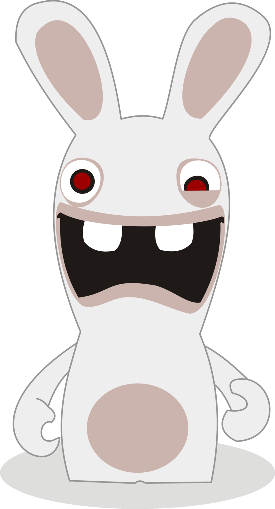 Rayman Raving Rabbids By D31v1d Rayman Raving Rabbids - Rayman Raving Rabbids: Tv Party (900x1667)