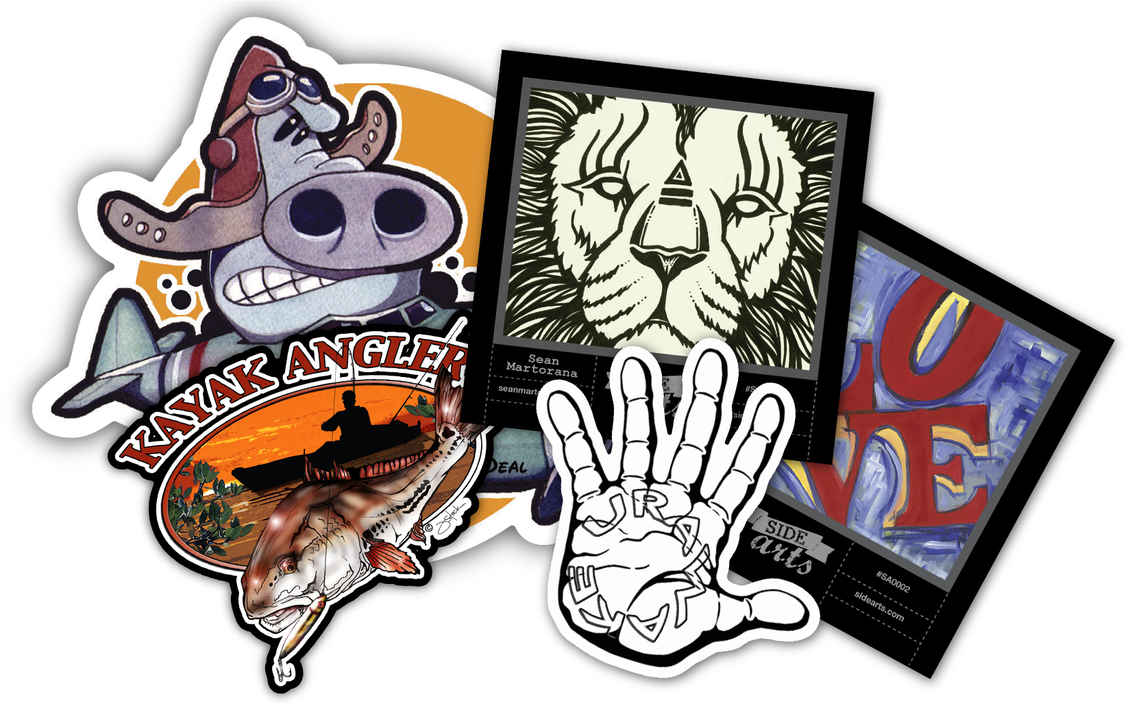 Printable Pretty Custom Sticker Design 2 Makers Artists - Printing Sticker (1673x1026)