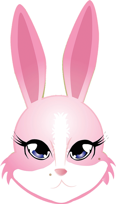 Trap Bunnies Merch - Cartoon (393x688)