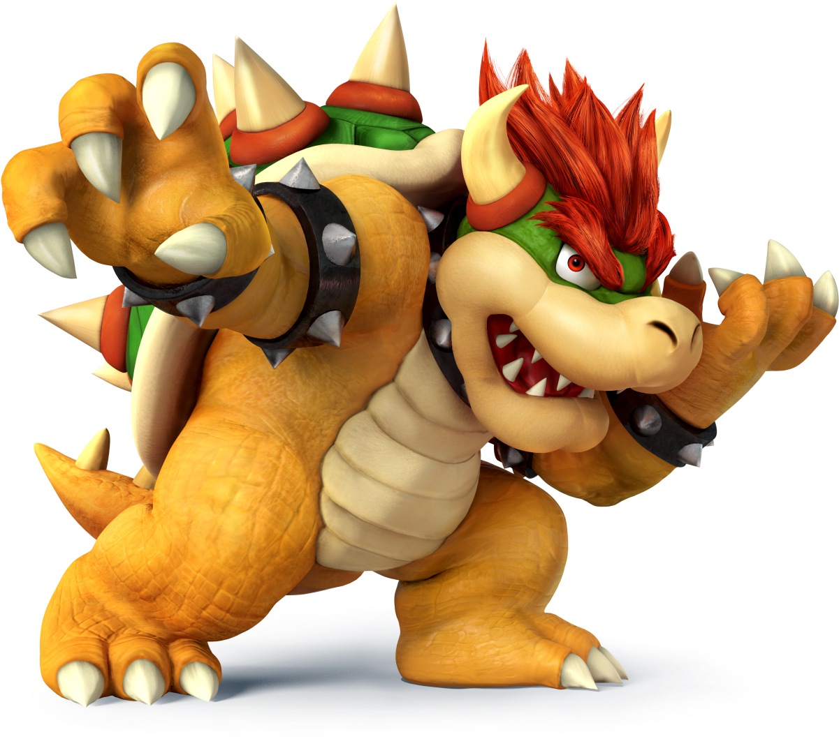 New Mushroom Cartoon Characters Super Smash Bros For - Bowser Super Smash Bros Wii U (1200x1200)