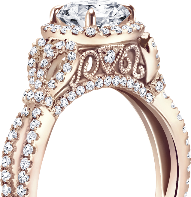 The Engagement Ring Of Your Heart's Desire - Designer Diamond Wedding Rings (636x655)