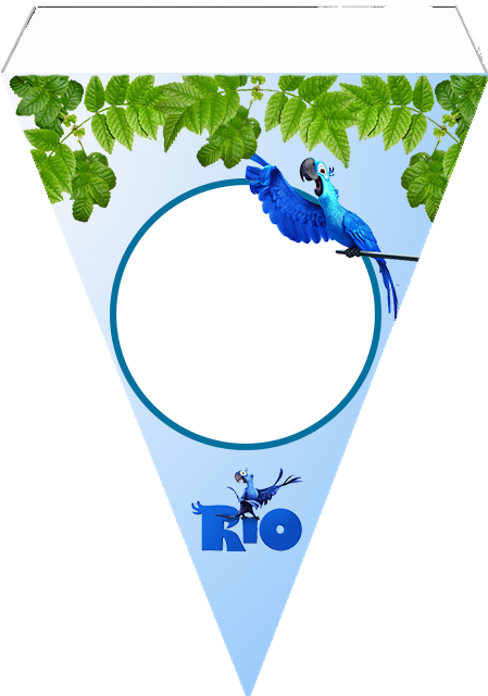 Rio, Free Printable Banner - Tree (449x640)