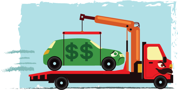 Will My Secured Creditor Seize My Car - Crane (600x324)