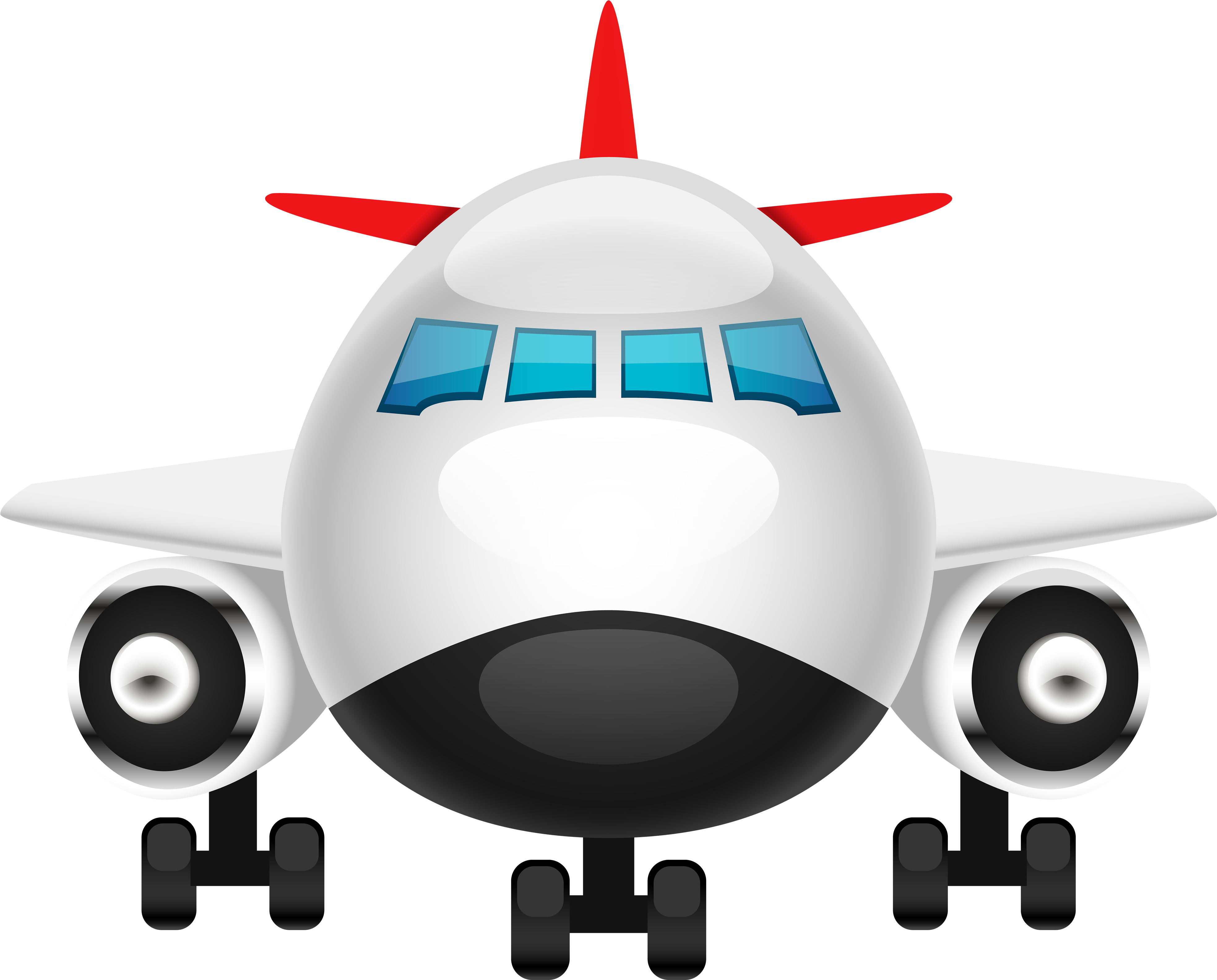 Tv Clip Art Airplane Clipart - Clip Art (4000x3222)