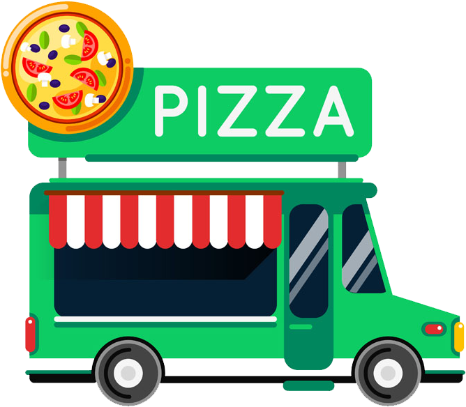Fast Food Car Street Food Food Truck - Food Truck Illustration Png (1024x736)