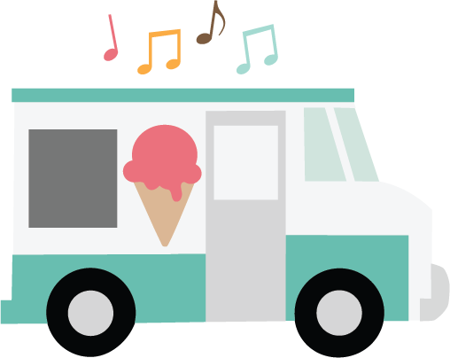 Ice Cream Truck Clip Art - Ice Cream Truck Clip Art (508x404)