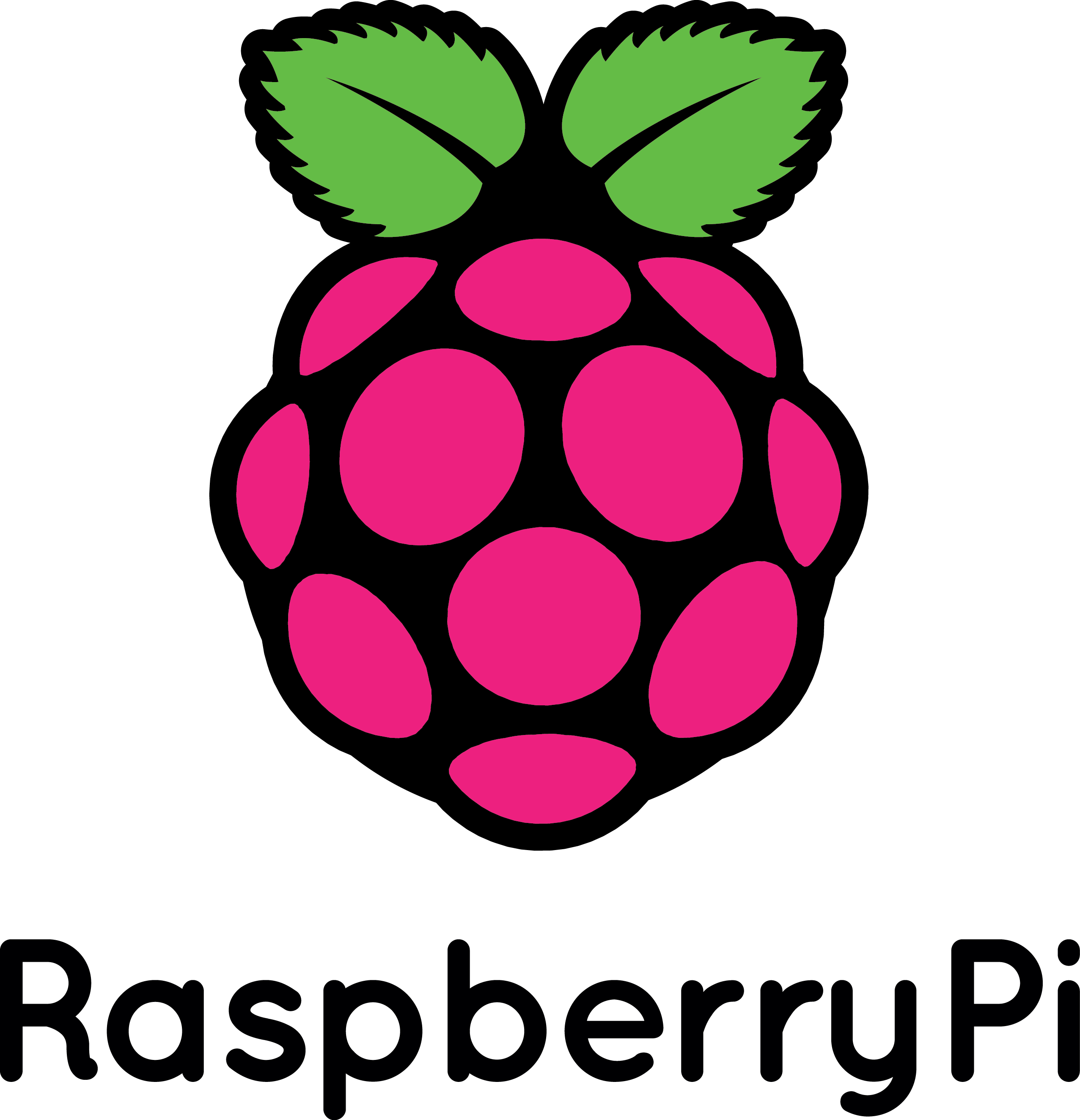 Raspberry Clipart Raspberry Pie Free Clipart On Dumielauxepices - Raspberry Pi Logo Png (2553x2647)