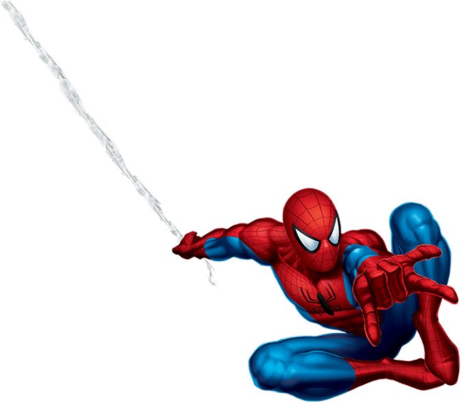 Spider-man Clipart Spiderman Web - Amazing Spider Man Cartoon (694x596)