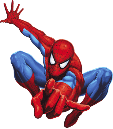 Spider-man Clipart Border - Hombre Araña Para Imprimir (369x421)
