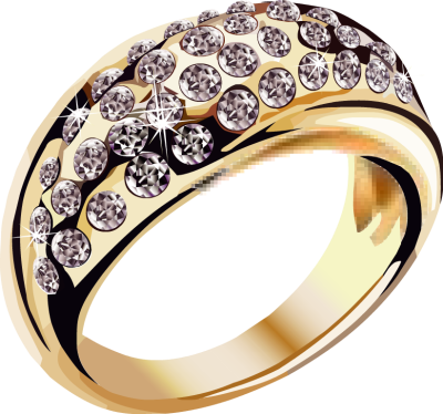 Gold Diamond Ring Png Fotor Wedding Clip Art - Portable Network Graphics (400x374)