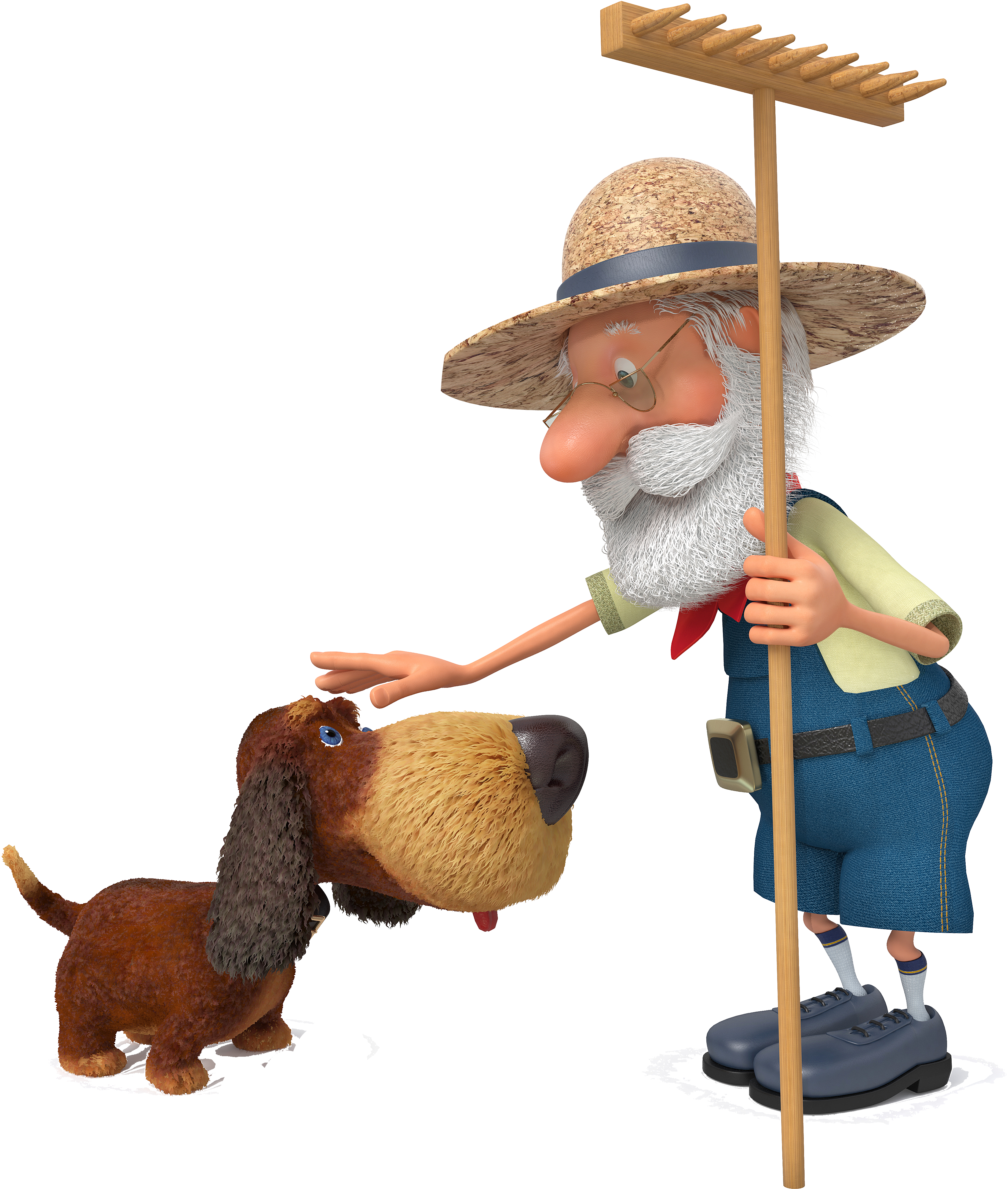 Farmer Stock Photography 3d Computer Graphics Illustration - Farmer Stock Photography 3d Computer Graphics Illustration (4500x5000)
