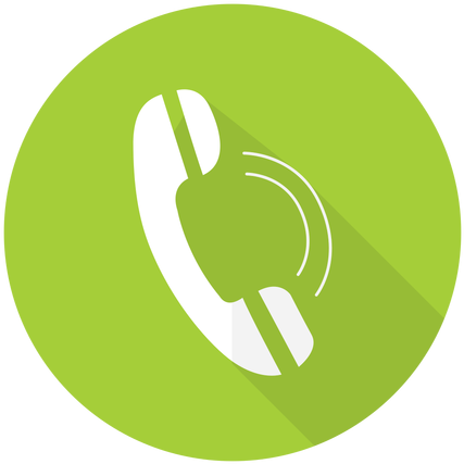 Contact Me Via - Telefono Logo Fondo Transparente (512x512)