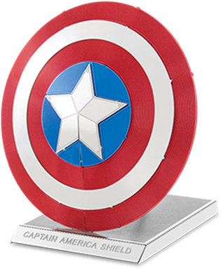 Metal Earth Online Store - Lego Captain America Shield (400x400)