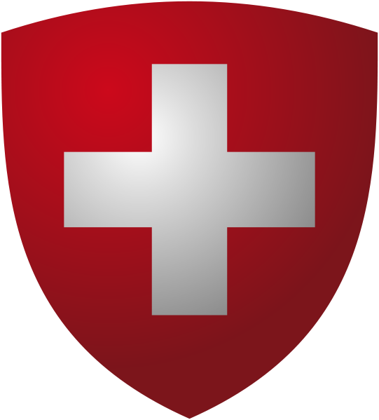 Image - Switzerland Coat Of Arms (541x599)