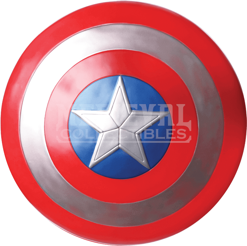 Kids Captain America Costume Shield - Captain America Shield Toy Png (850x850)