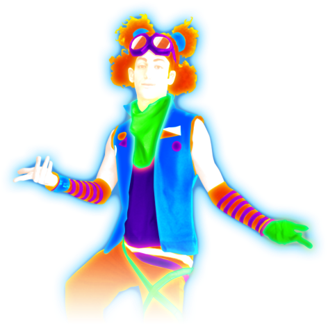 Partyrock Coach 1 Big - Just Dance 3 Giddy On Up Giddy (500x500)