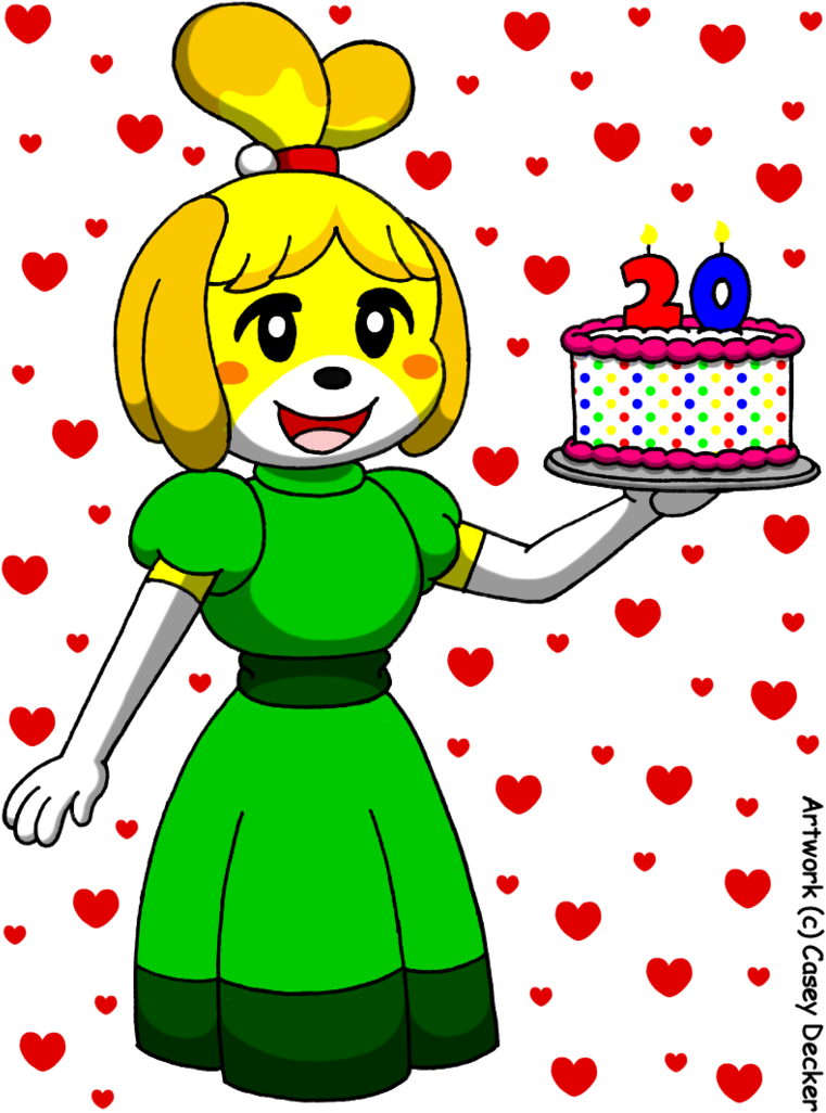 Isabelle's Birthday Surprise By Caseydecker - Birthday (771x1036)