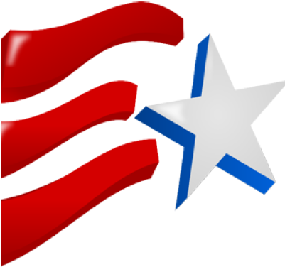 American Flag Flip Flop Clipart - Independence Day Clip Art (400x400)