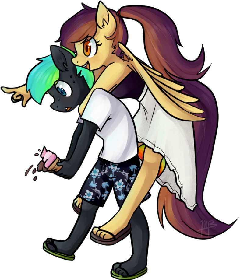 Goshhhh, Flip-flops, Glessi, Oc, Oc - Cartoon (835x956)