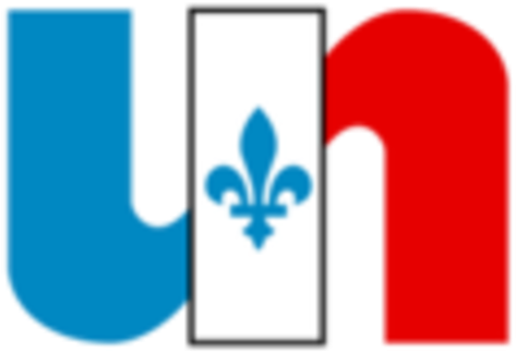 Creation Of The Union Nationale Party - Union Nationale Flag (640x408)