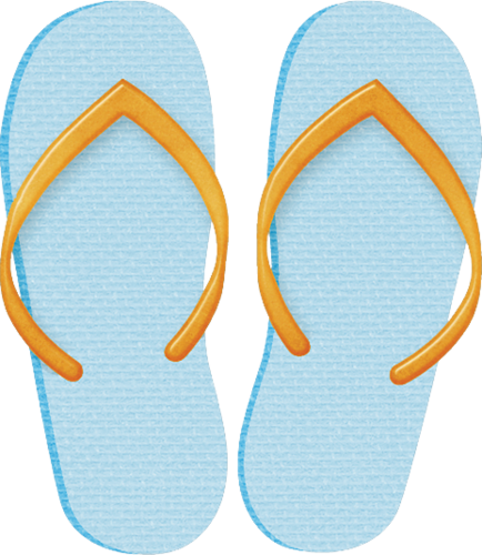 Popsicle Clipart Flip Flop - Clip Art (434x500)
