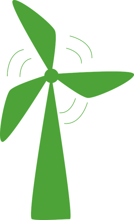 Wind Turbine Wind Driven Generators, Windmill Label, - Renewable Energy Vector Png (783x1280)