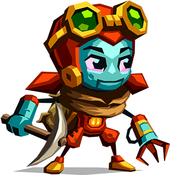 Steamworld Dig 2 Takes You On A Platform Mining Adventure - Steamworld The Heist Characters (360x490)