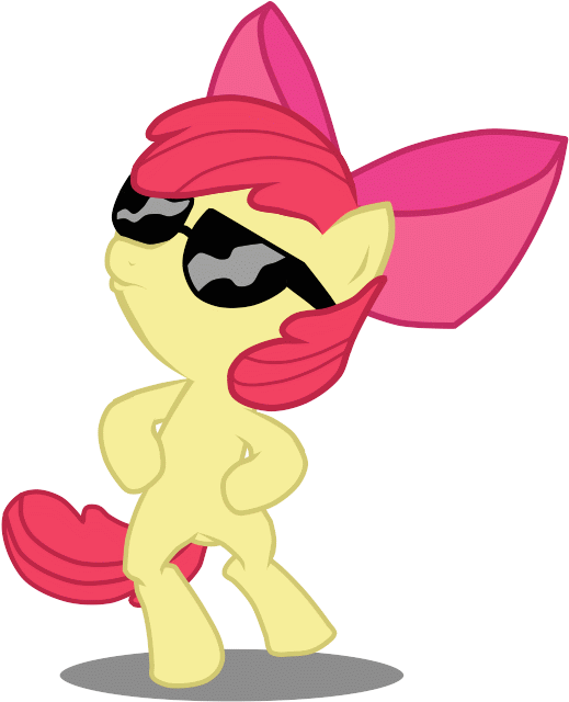 Bow, Dancing, And Girly Image - My Little Pony Danceing (600x720)