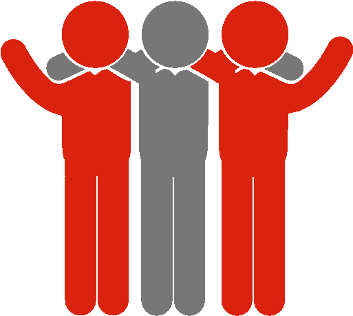 Transparent Background Friends Clip Art (512x512)