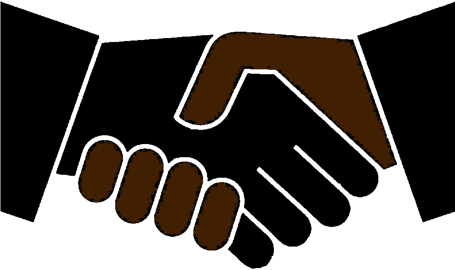 Hand Shake Black Brown 3 Coalition Of African American - Black And Brown Coalition (931x792)
