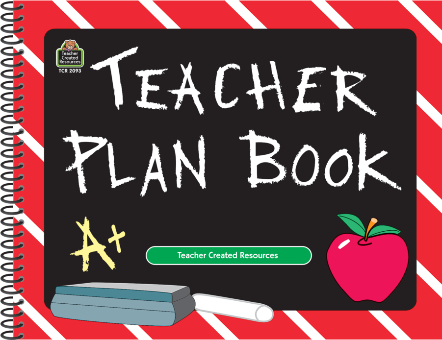 Chalkboard Teacher Plan Book - Teacher Planning Books (900x900)